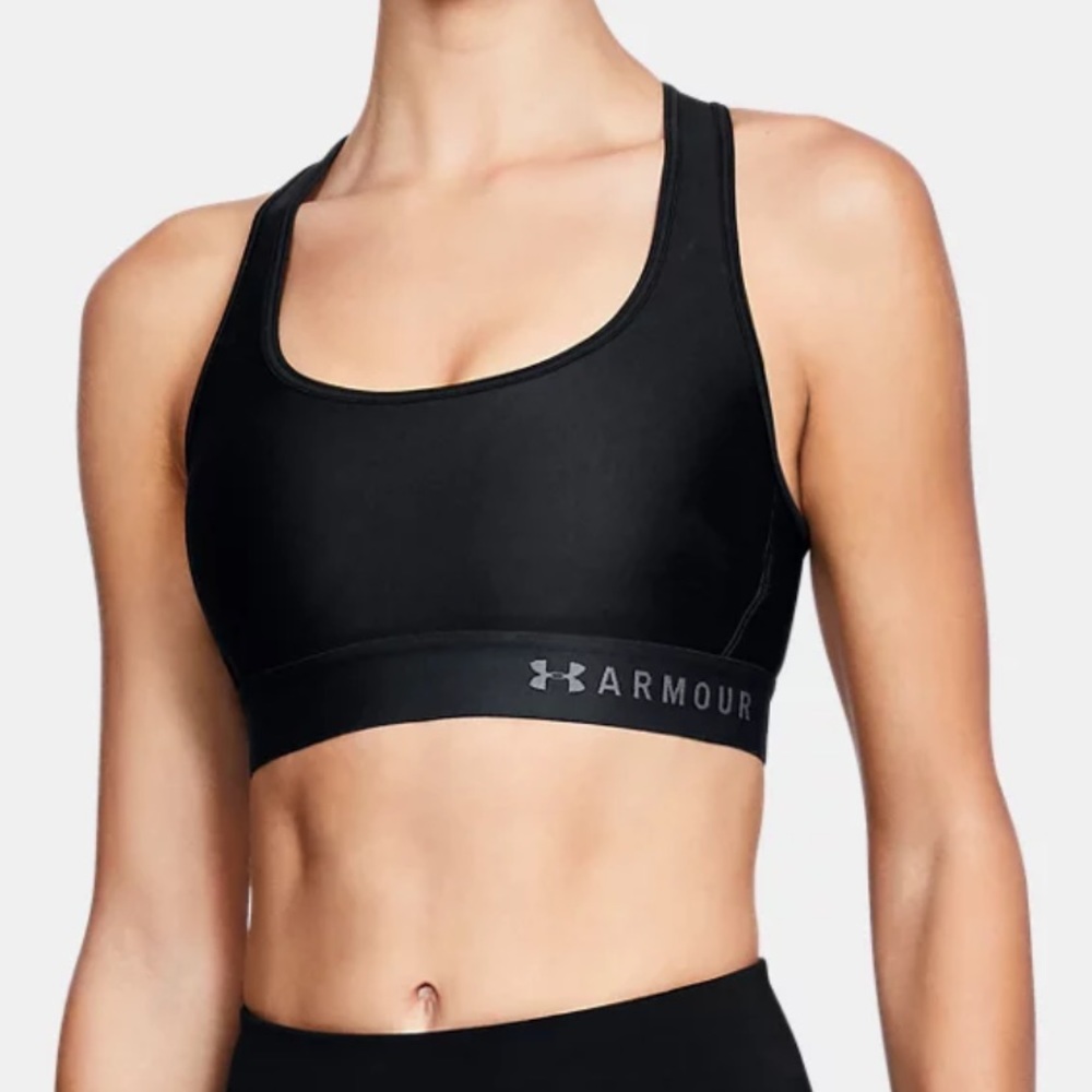 Under Armour mid cross back sports bra